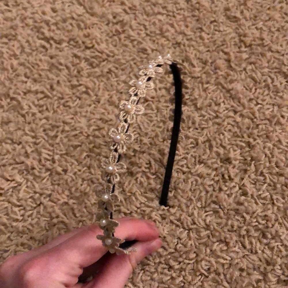 Flowered headband